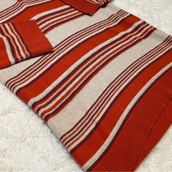 Liz Claiborne Fall Colorblock Striped Knit Top - Picture 5 of 9